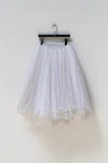 marc le bihan ballet skirt 25001 GLACIER/WHIRE